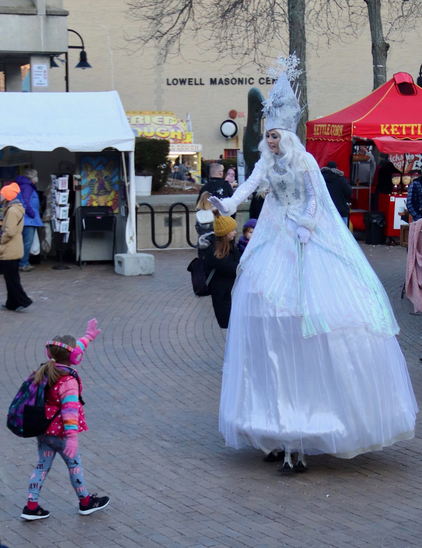 Things Heat Up at Lowell Winterfest Cirque De Light