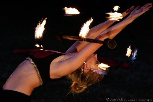 Dragon Staff 11 (Night on Fire)