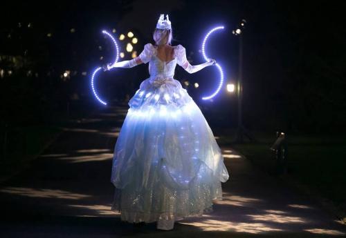 Winter Stilt Walker Boston