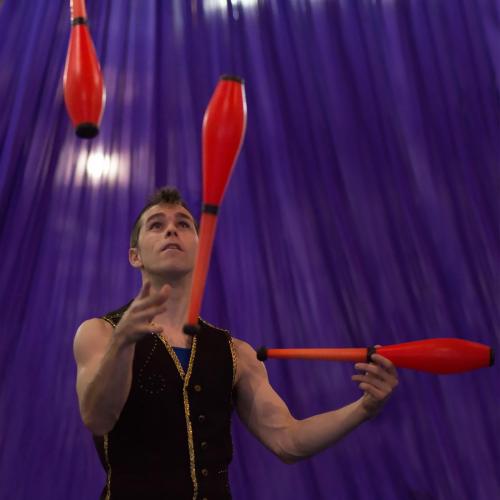 Bâton Contact De Pratique, Juggling & Circus